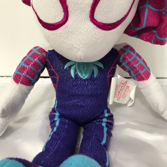 Spider-Gwen Marvel Spidey & Friends Gwen Stacy Pillow Buddy GUC - Picture 2 of 3